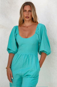 Heaven Bay Linen Jumpsuit