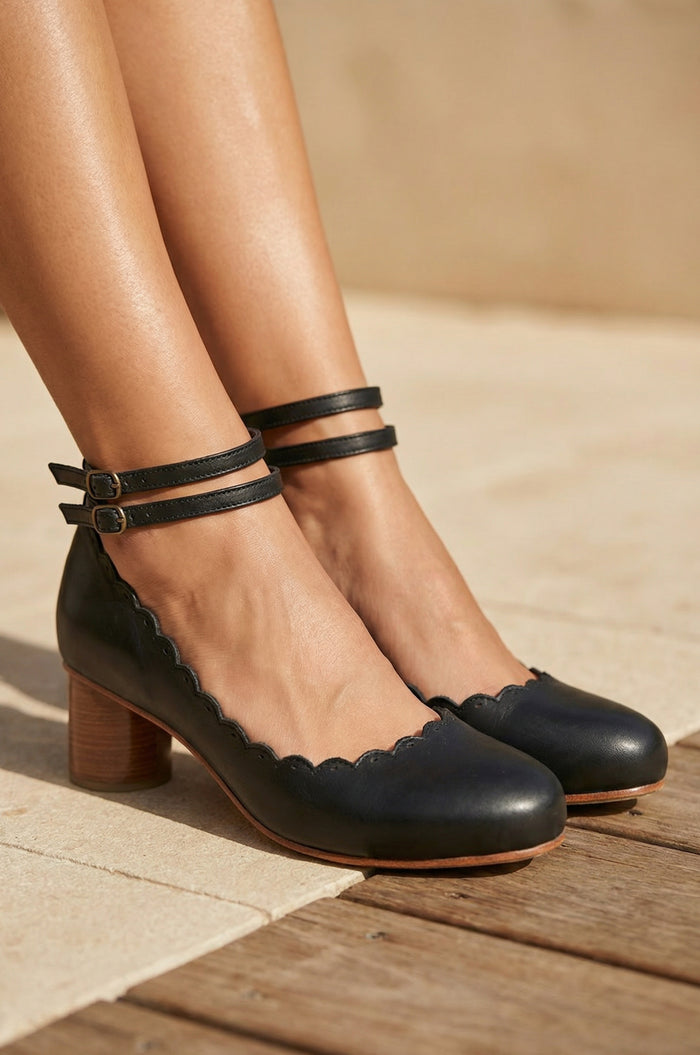 Hermosa Pumps Heel 5 cm (Sz. 7.5 & 12.5)