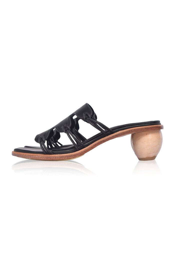 Ibiza Round Heel Mules (Sz. 6.5 & 11)