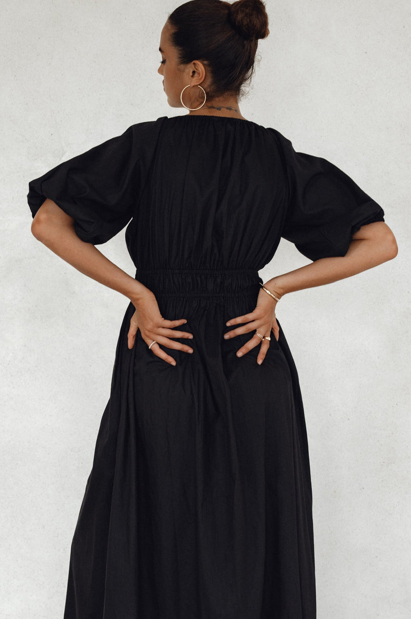 Kezas. Cotton Maxi Dress ELF