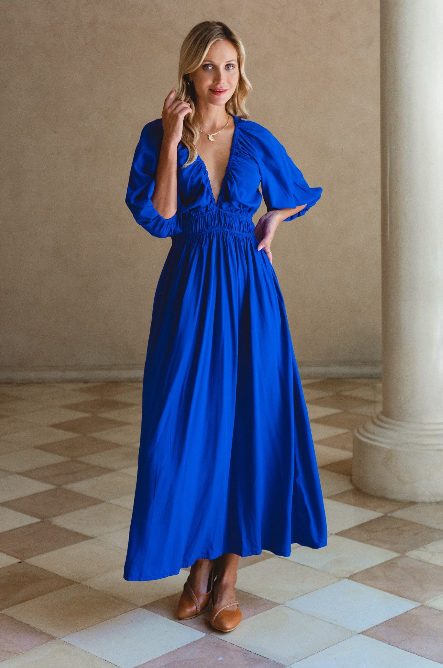 ワンピース elfelfelfarchives long sleeve dress ELF'S LONG SLEEVE DRESS - elfelfelf archives | 60% - Asian