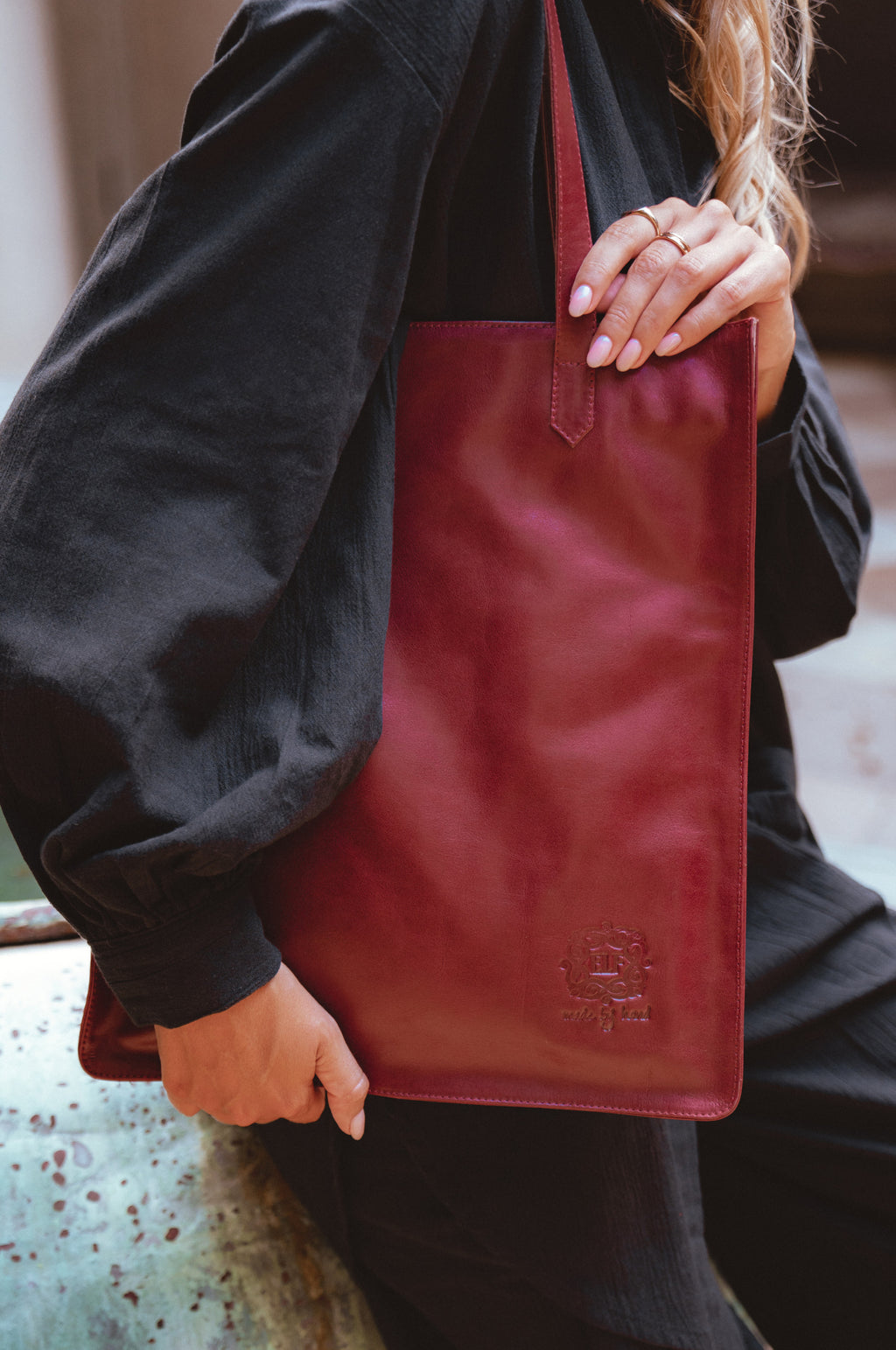 Leather Tote Bag – ELF