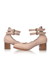 Lily Valley Leather Heels (Sz. 8.5 & 10)