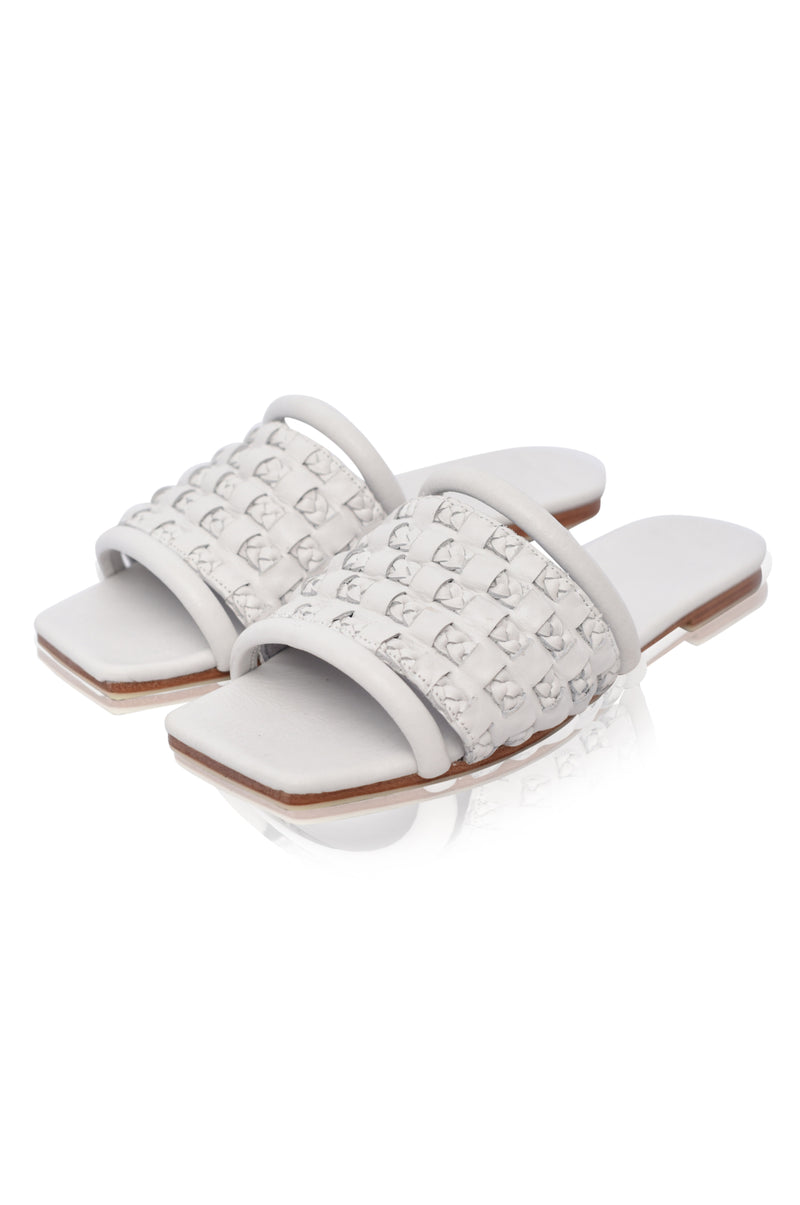 Majorca Leather Slides (Sz. 13)