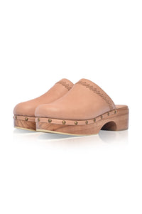 Malibu Leather Clogs (Sz. 11)