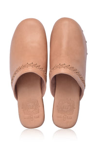 Malibu Leather Clogs (Sz. 11)