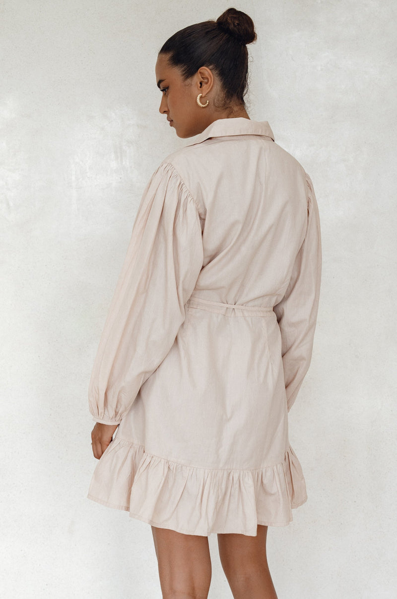 Malina. Button Down Cotton Mini Dress – ELF
