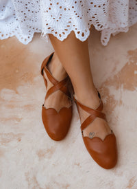 Mangrove Leather Flats (Sz. 5-10.5)