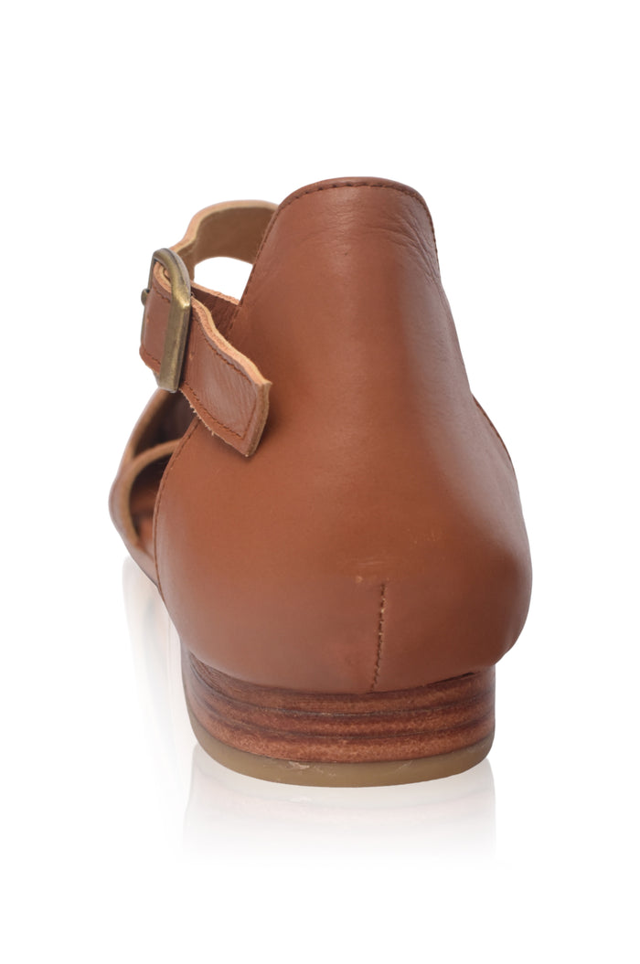 Mangrove Leather Flats (*Sz. 9.5)