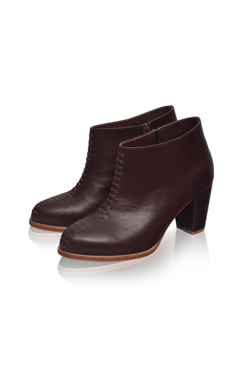 Monte Carlo Leather Booties (Sz. 7.5 & 9)