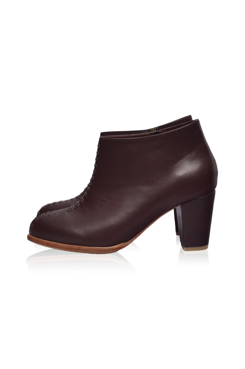 Monte Carlo Leather Booties (Sz. 7.5 & 9)