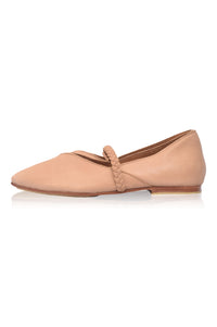 New Love Leather Ballet Flats (Sz. 7.5)