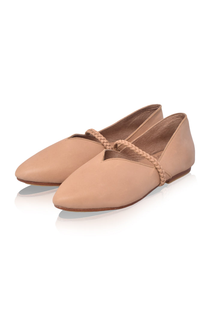 New Love Leather Ballet Flats (*Sz. 7)