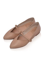 New Love Leather Ballet Flats (Sz. 7, 8.5, 9 & 9.5)