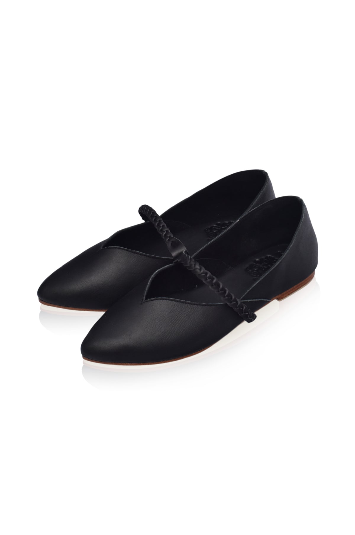 New Love Leather Ballet Flats (Sz. 7.5 & 8)