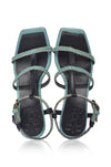 Night Glimmer Low Heel Sandals (Sz. 7 & 8, 8.5)