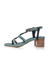 Night Glimmer Low Heel Sandals (Sz. 7 & 8, 8.5)