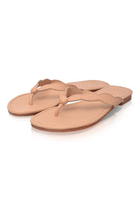 Nuvola Thong Leather Slides (Sz. 9.5)