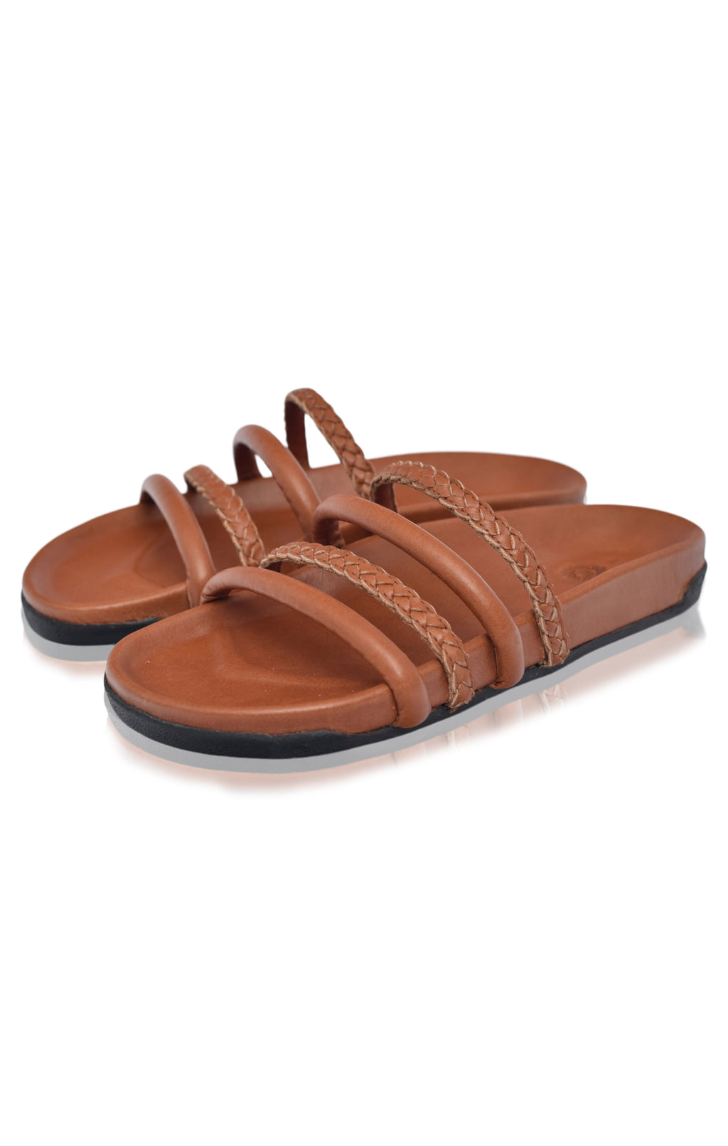 Castaway Leather Slides (Sz. 9.5)