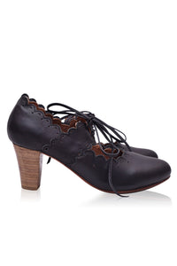 Paradise Bird Leather 7 cm Heel (Sz. 7)