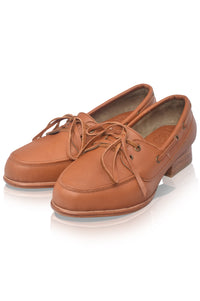 Porto Womens Leather Loafers (Sz. 8)