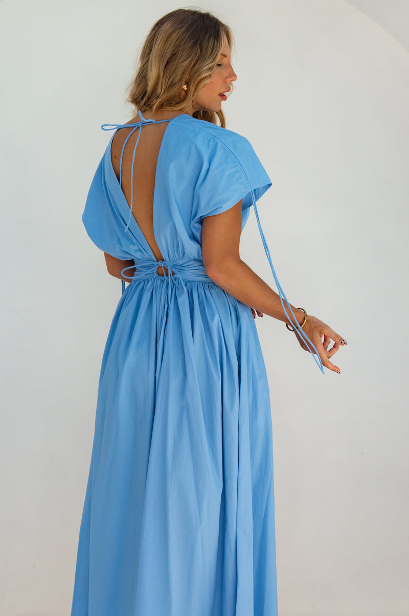 Rafina Goddess Cotton Maxi Dress
