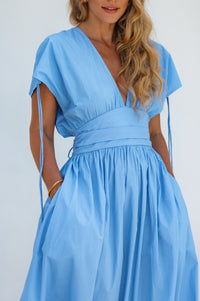 Rafina Goddess Cotton Maxi Dress