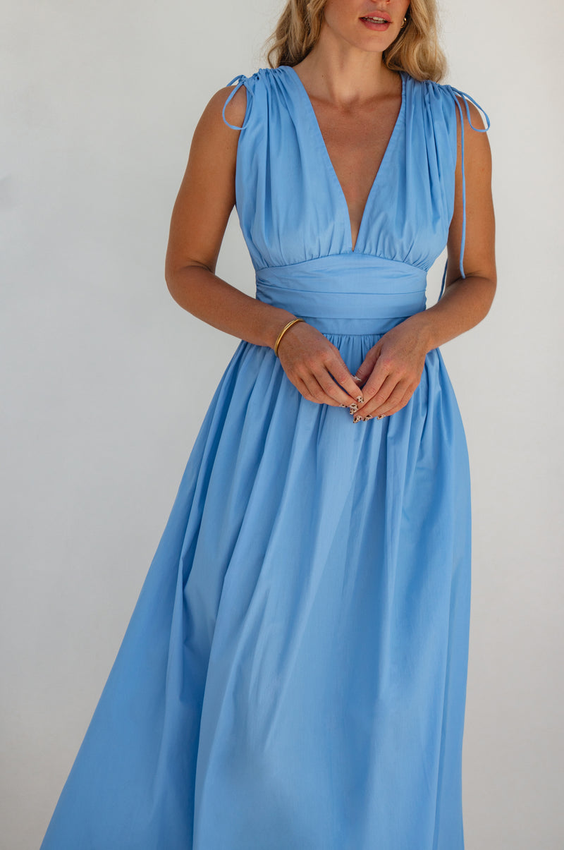 Rafina Goddess Cotton Maxi Dress