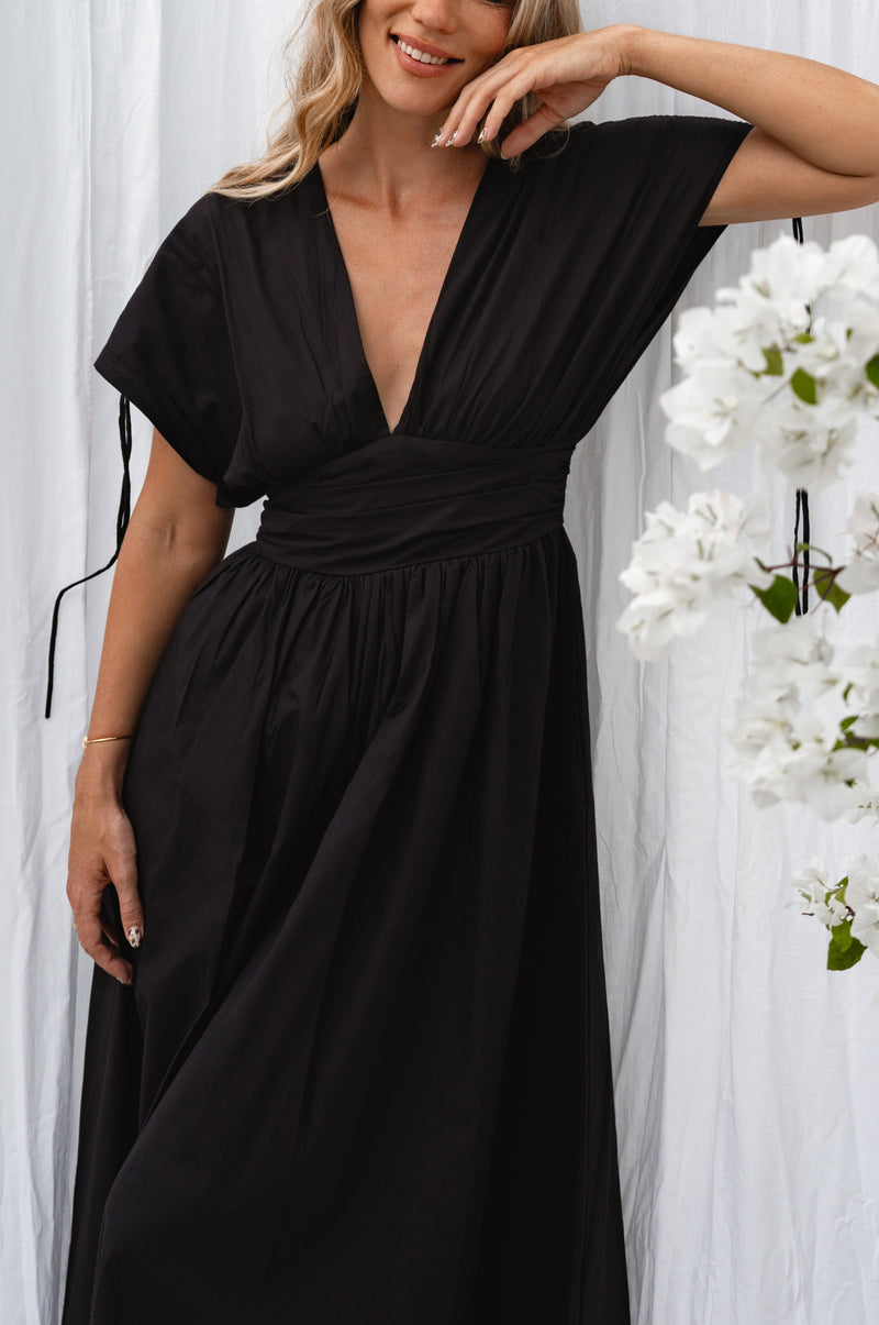Rafina Goddess Cotton Maxi Dress
