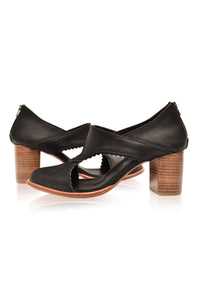 Rain Kiss Leather Booties (Sz. 6.5 & 12)
