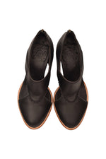 Rain Kiss Leather Booties (Sz. 6.5 - 12)