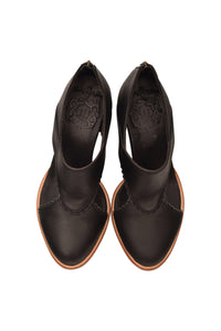 Rain Kiss Leather Booties (Sz. 6.5 & 12)