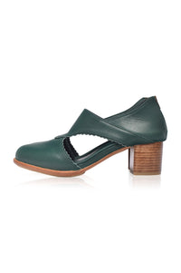 Rain Kiss Leather Booties (Sz. 6, 7, 8 & 9.5)