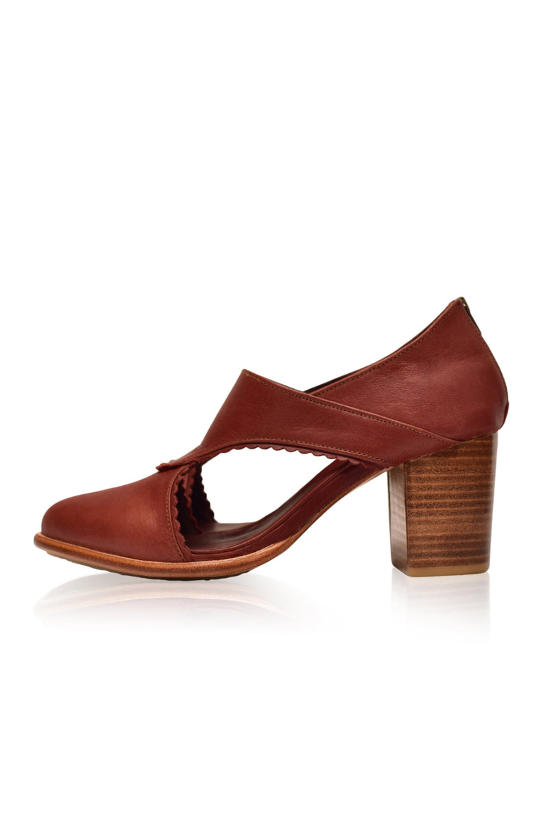 Rain Kiss Leather Booties (Sz. 6.5 - 12)
