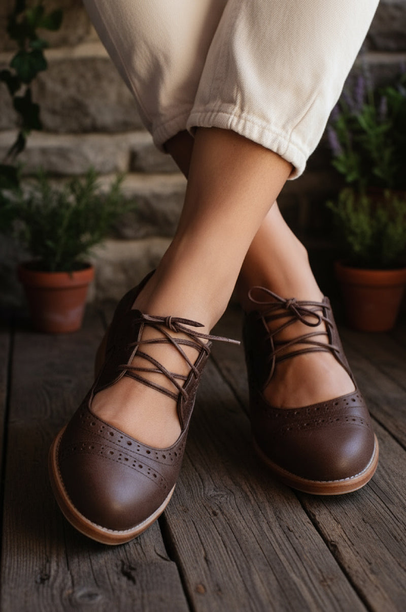 Scandinavia Leather Oxfords