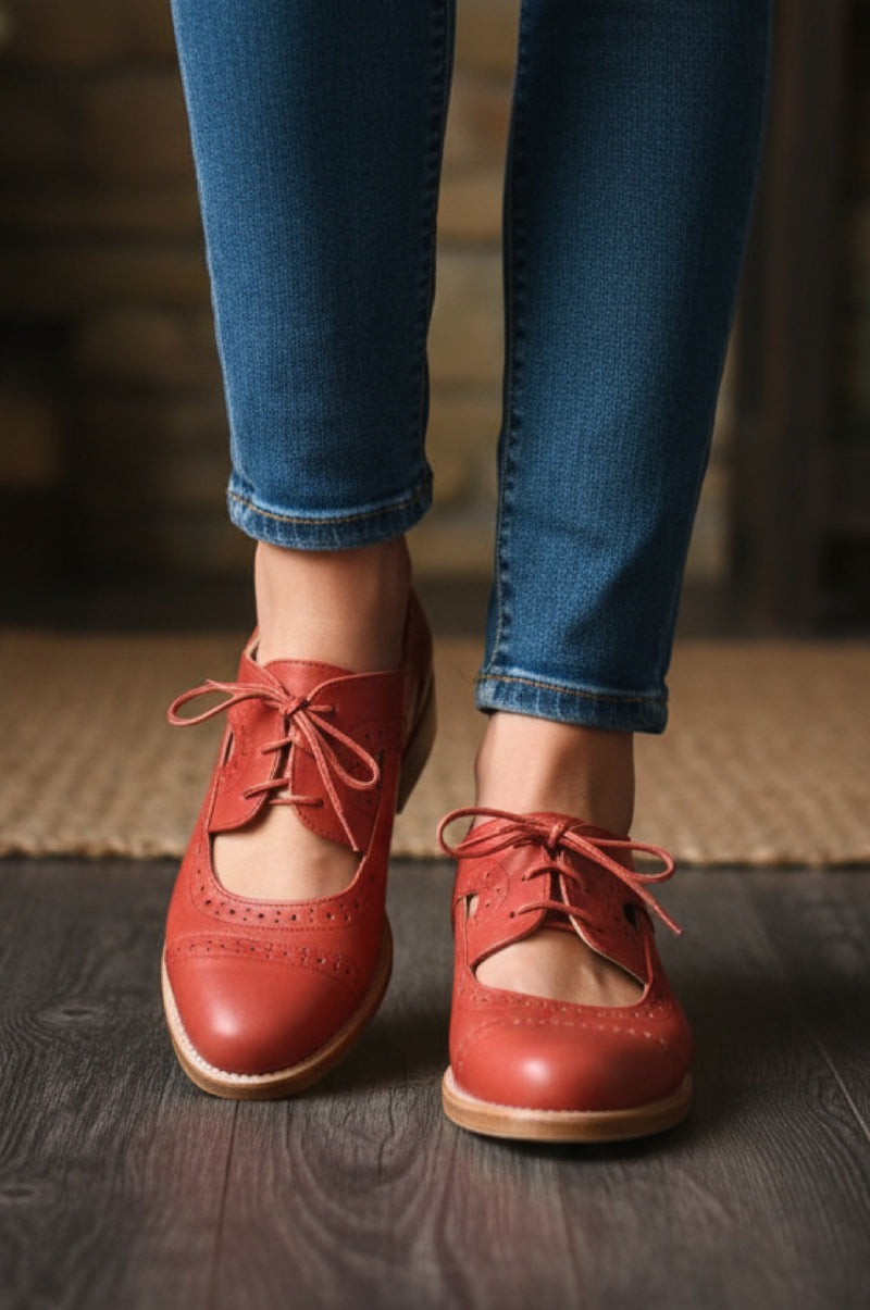 Scandinavia Leather Oxfords