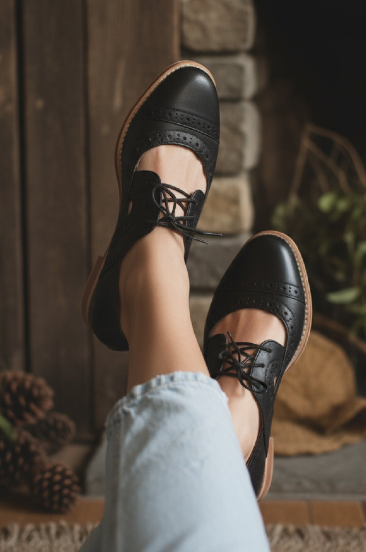Scandinavia Leather Oxfords