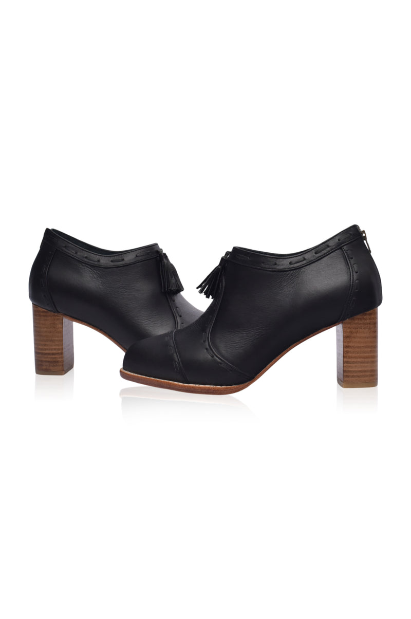 Sensational Leather Booties (Sz. 7)