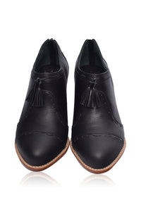 Sensational Leather Booties (Sz. 7)