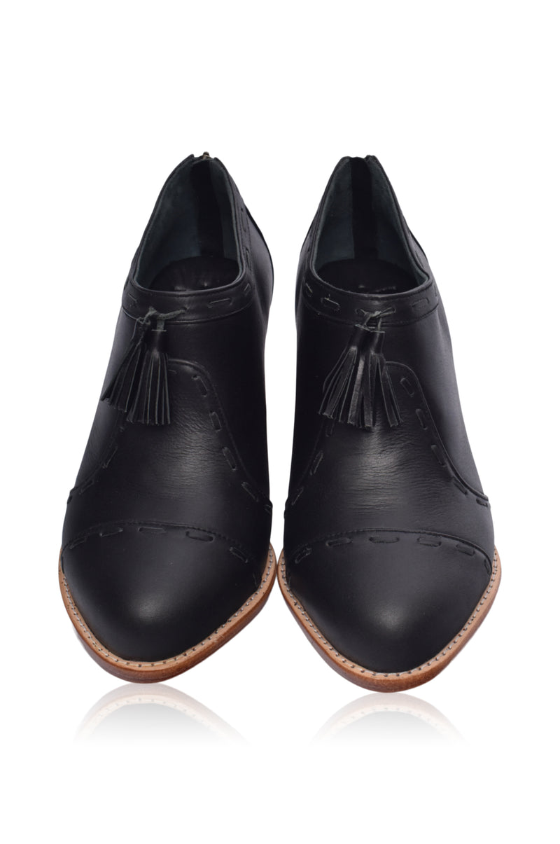 Sensational Leather Booties (Sz. 7)
