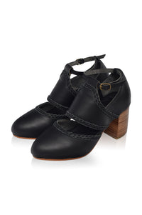 Serenity Leather Heels (Sz. 7.5)