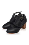 Serenity Leather Heels (Sz 6 & 12)