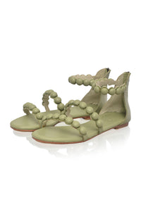 Leather sandals, pair — handmade by Bali ELF