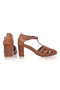 Sydney Woven Leather Heels
