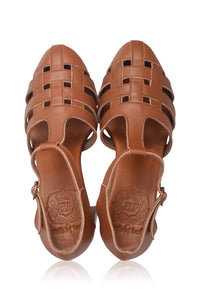 Sydney Woven Leather Heels