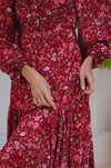 Verona Long Sleeve Midi Dress