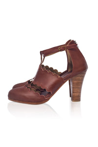 Incognito Leather Heels (Sz. 5, 6.5, 8 & 10)