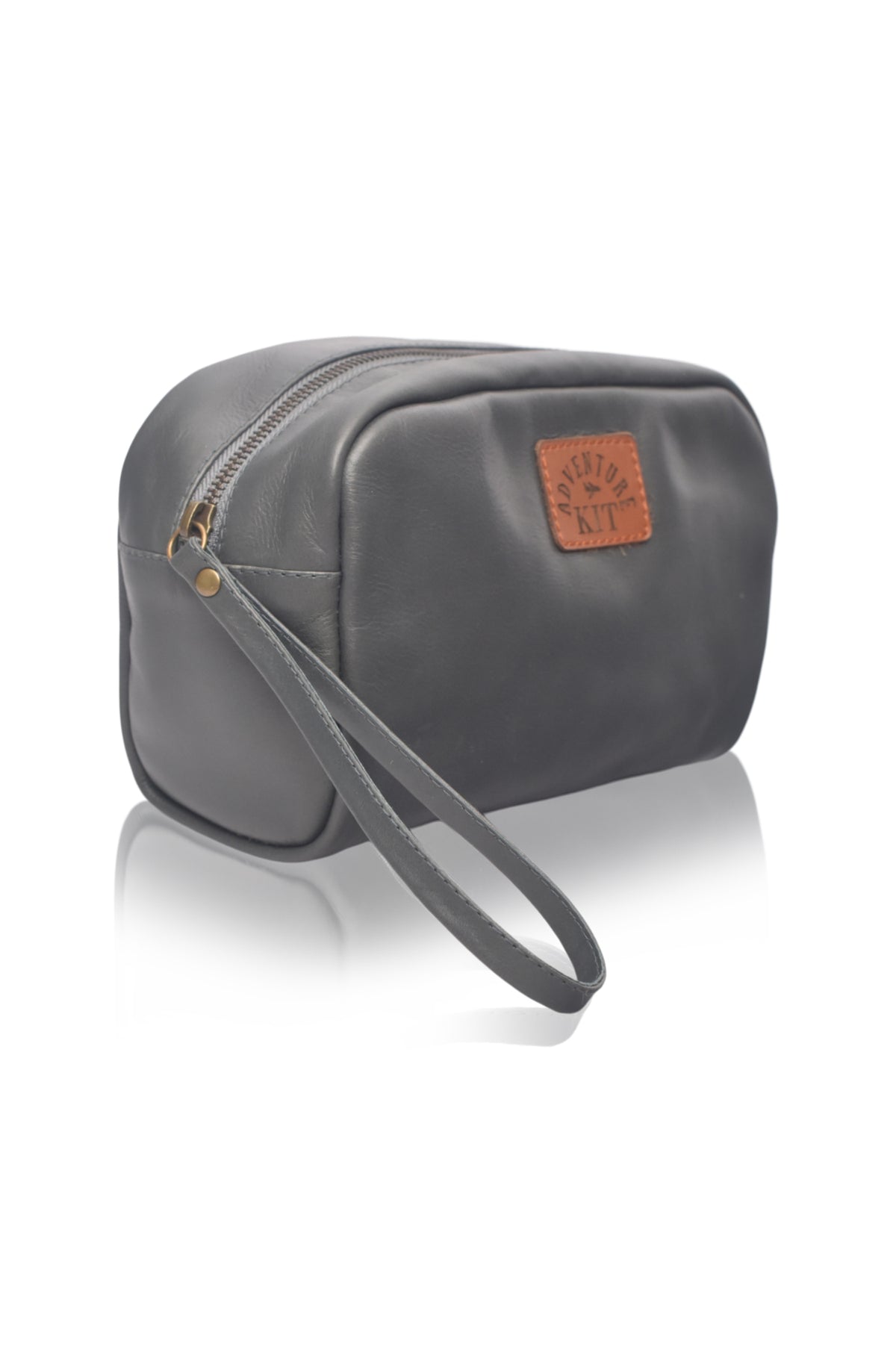Wander Personalized Leather Cosmetic Bag