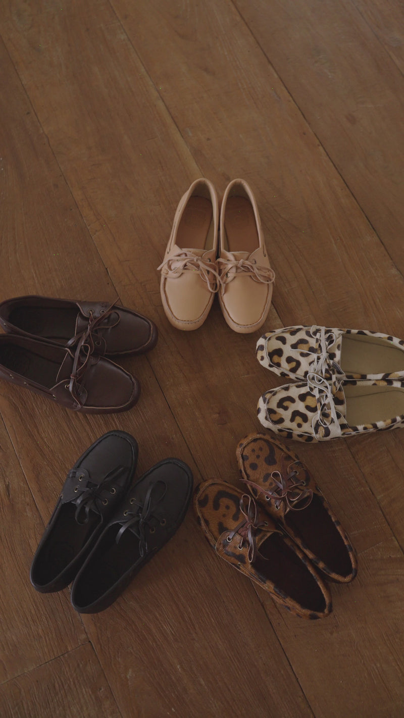 Porto Womens Leather Loafers