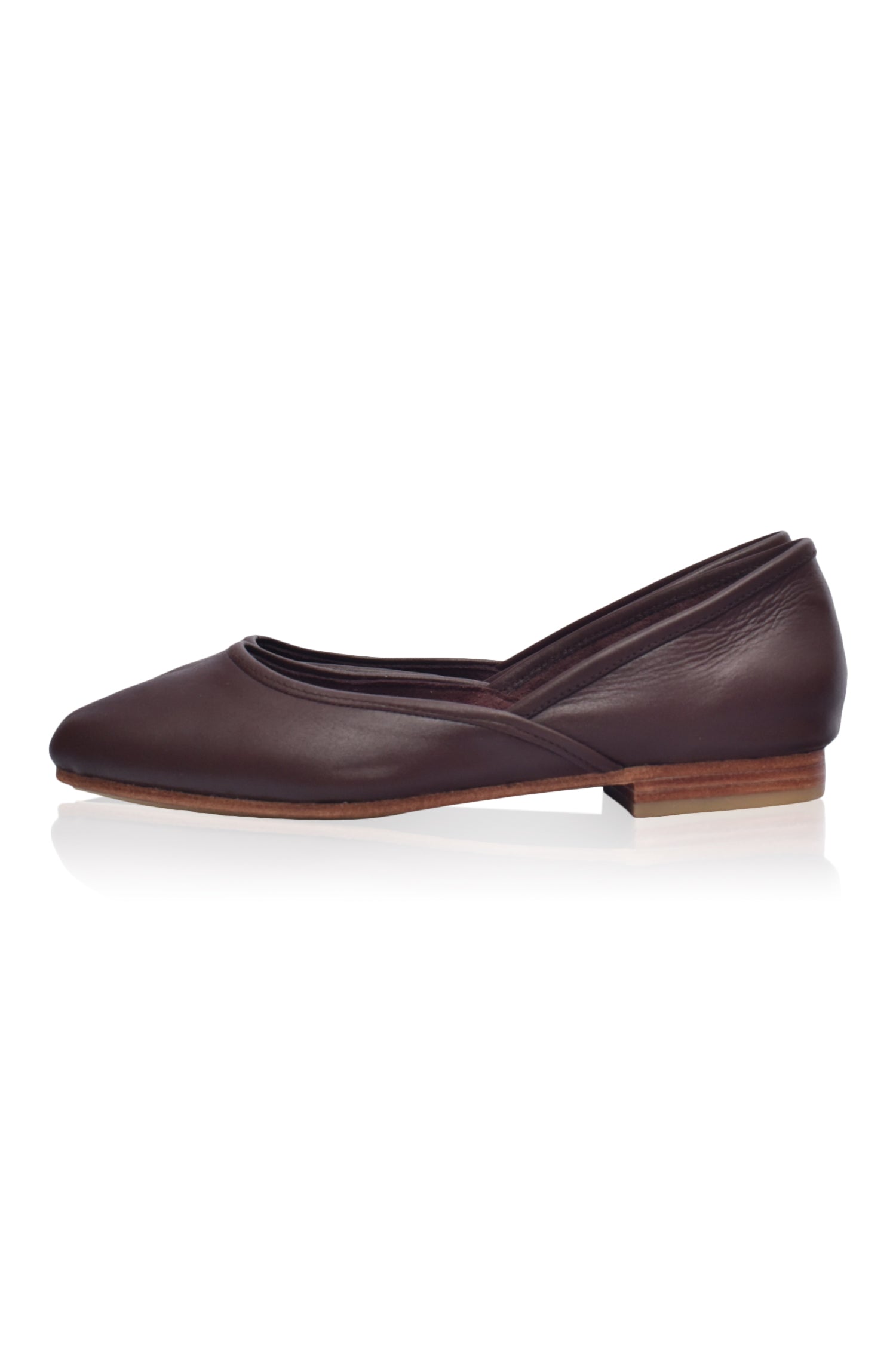 ohotoro Square Ballet Pumps（24cm） AMORE. Square Toe Ballet Flats – ELF